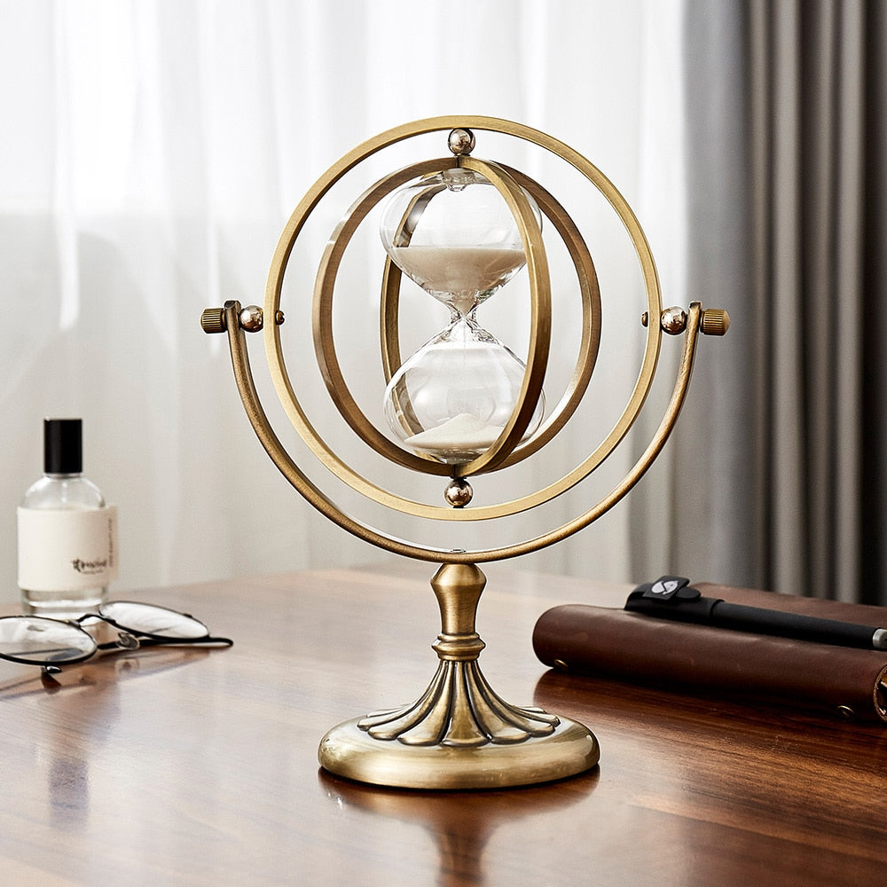Skanto | Time Charmer Metall Timeglass Dekor