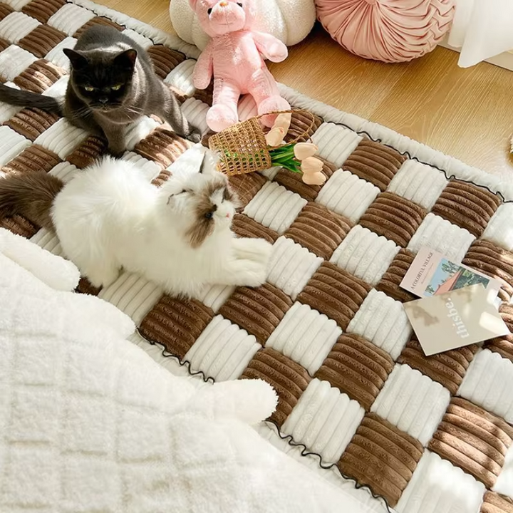 Skanto | Varm Anti-Sklisikker Vaskbar Hundeseng Matte & Sofabeskyttelse