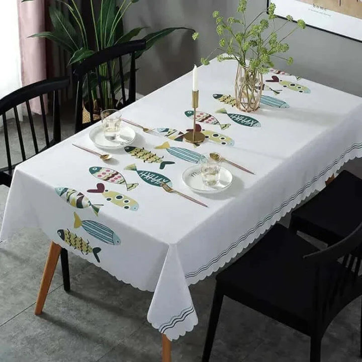 Skanto | Rektangulært Flekkbestandig Duken med Vannaktiv Design