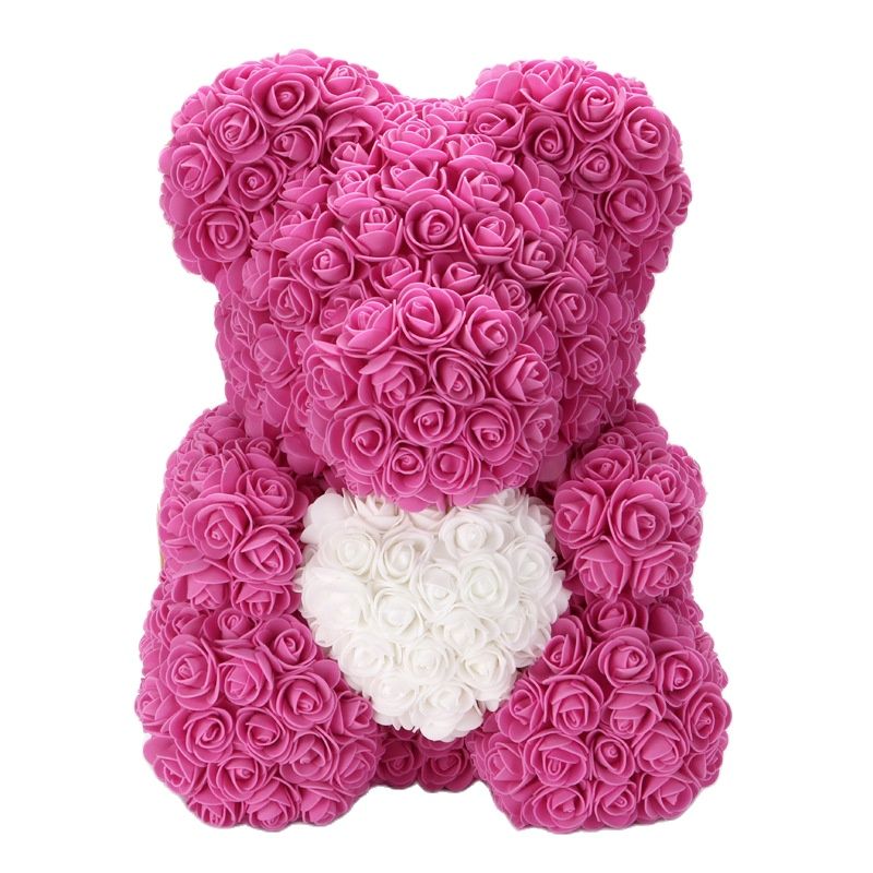 Skanto | Kunstige Rose Blomster Teddy Bjørn