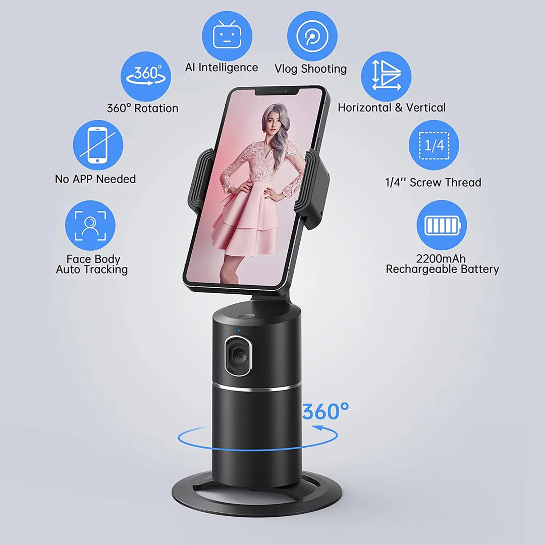 Follow Frame - Automatisk telefonholder med ansiktsgjenkjenning Skanto