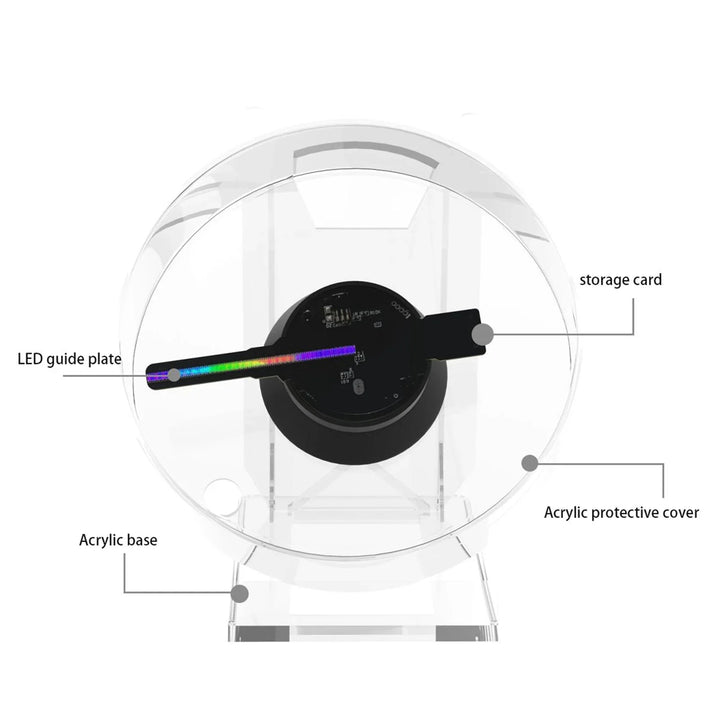 Skanto | Mini 3D Holografisk Prosjektor