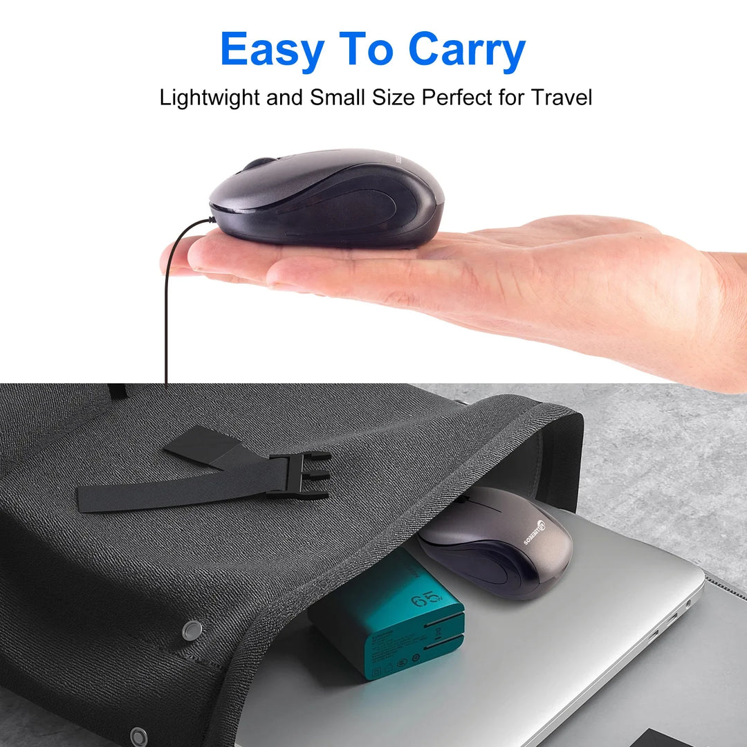 Skanto | Bærbar USB Type C Uttrekkbar Mus
