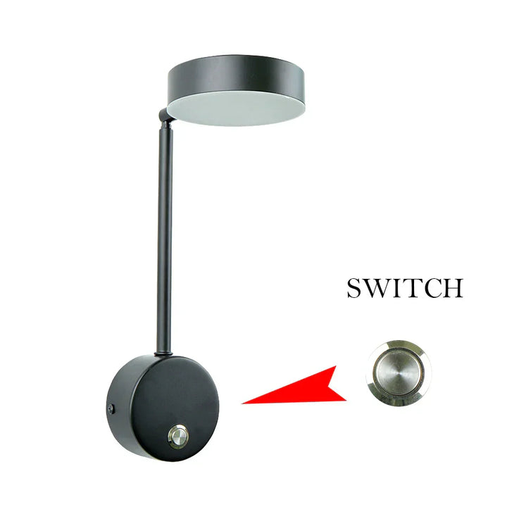 NordicGlow - Justerbar LED Vegglampe for Moderne Interiør Skanto