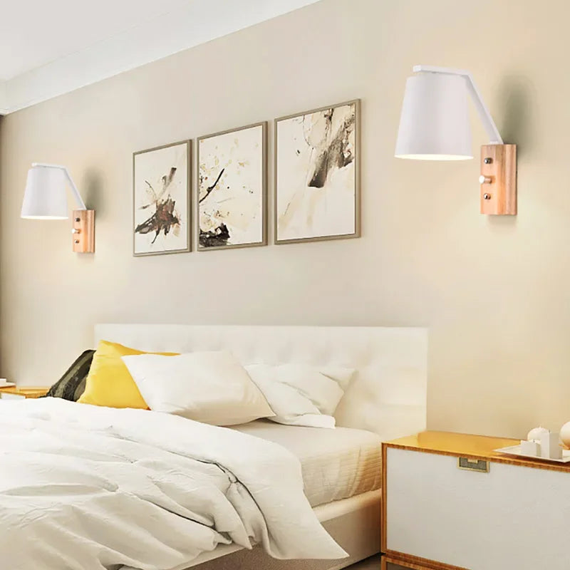 WoodGlow Light – LED Vegglampe for Soverom Skanto
