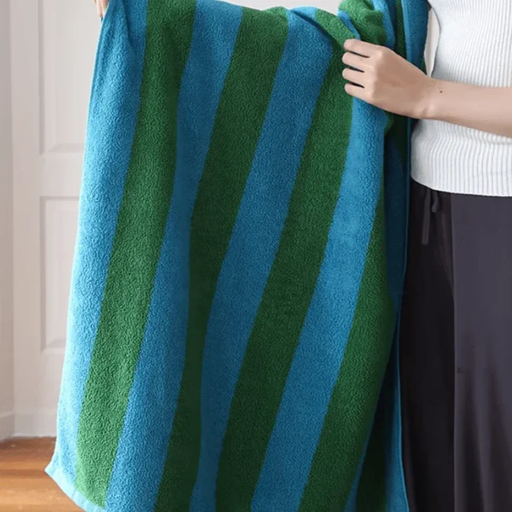 Retro Stripe Håndkle (Chunky) | Skanto