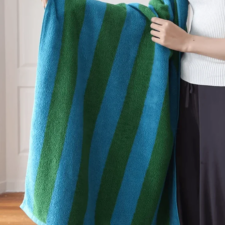 Retro Stripe Håndkle (Chunky) | Skanto