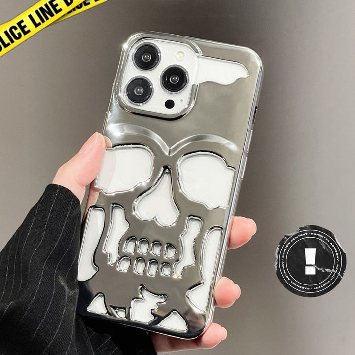 Skanto | Gothic Midnight Skull Telefonveske