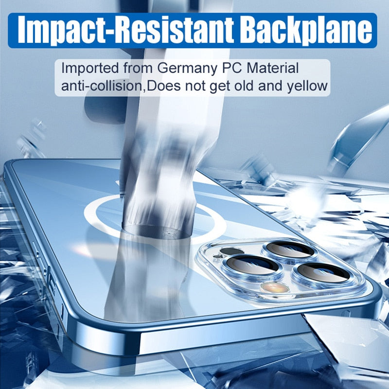 Skanto | Metall Bumper Aluminium Magnetisk Telefon Etui