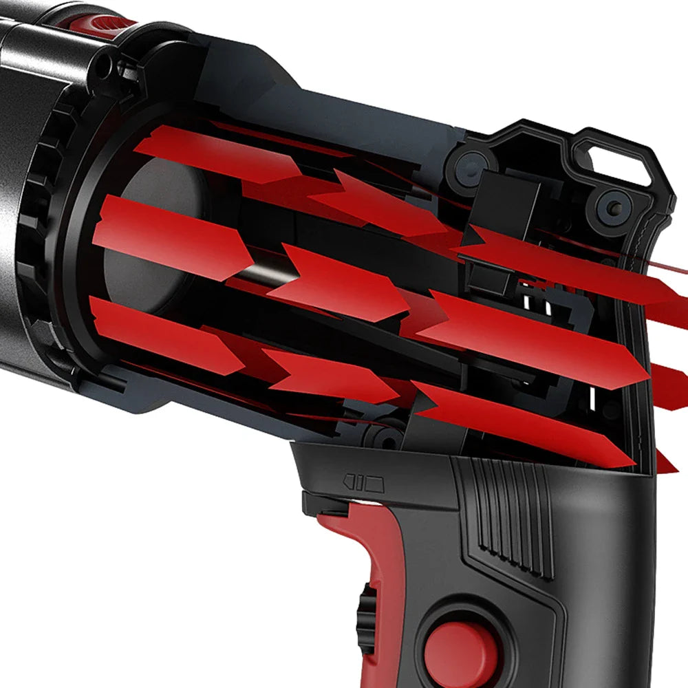 Skanto | 780W Elektrisk Hammer & Boremaskin med Variabel Hastighet – DrillForce