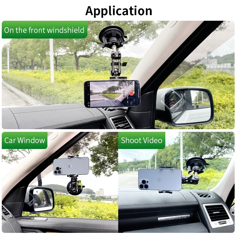 Skanto | Sping Safe Roterende Lang Arm Bil Telefonholder