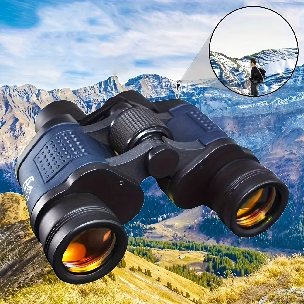 Skanto | Ultra Vision 60x60 HD Høy-effekt Kikkert for Utendørsentusiaster
