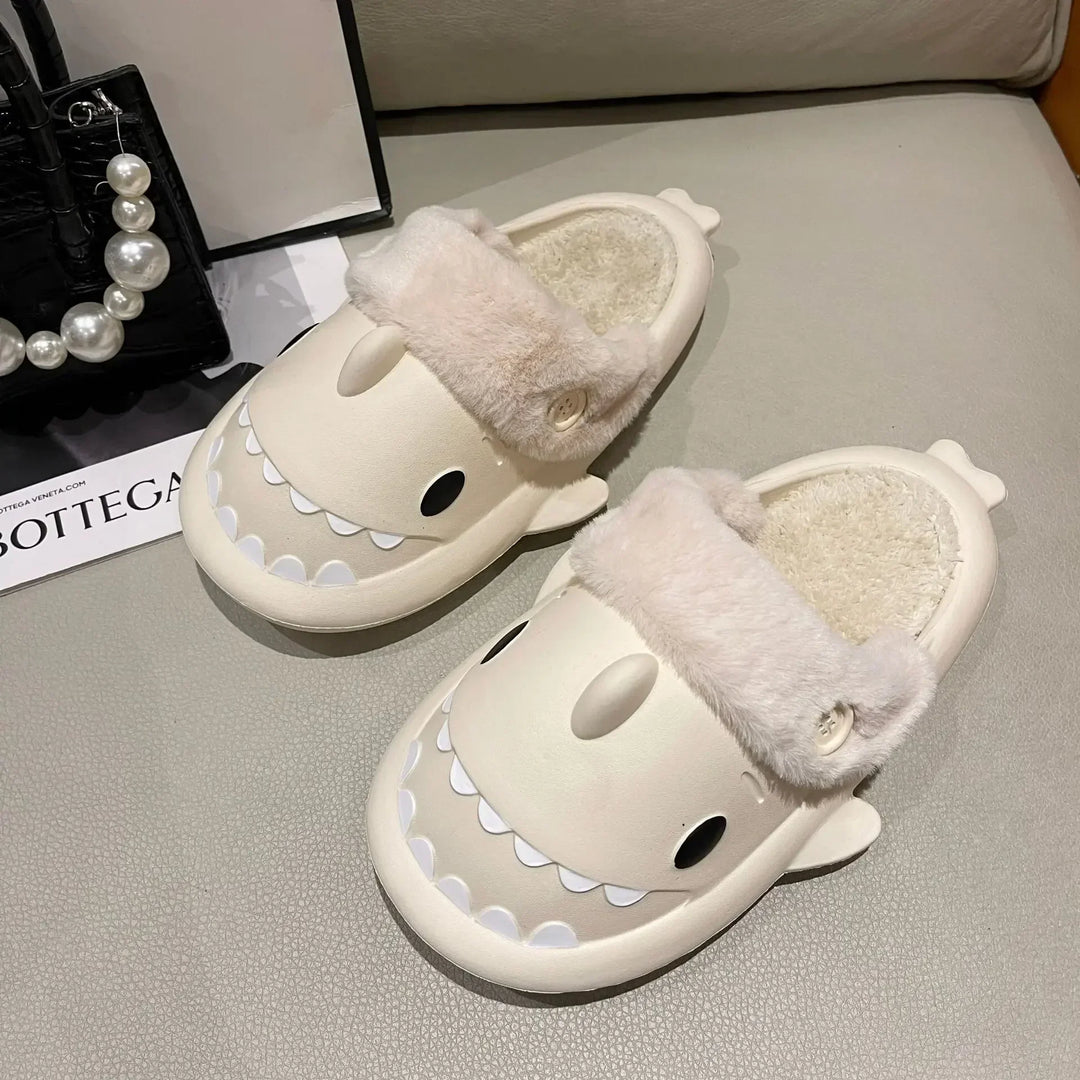 Skanto | SharkSlides - Morsomme bomullssandaler