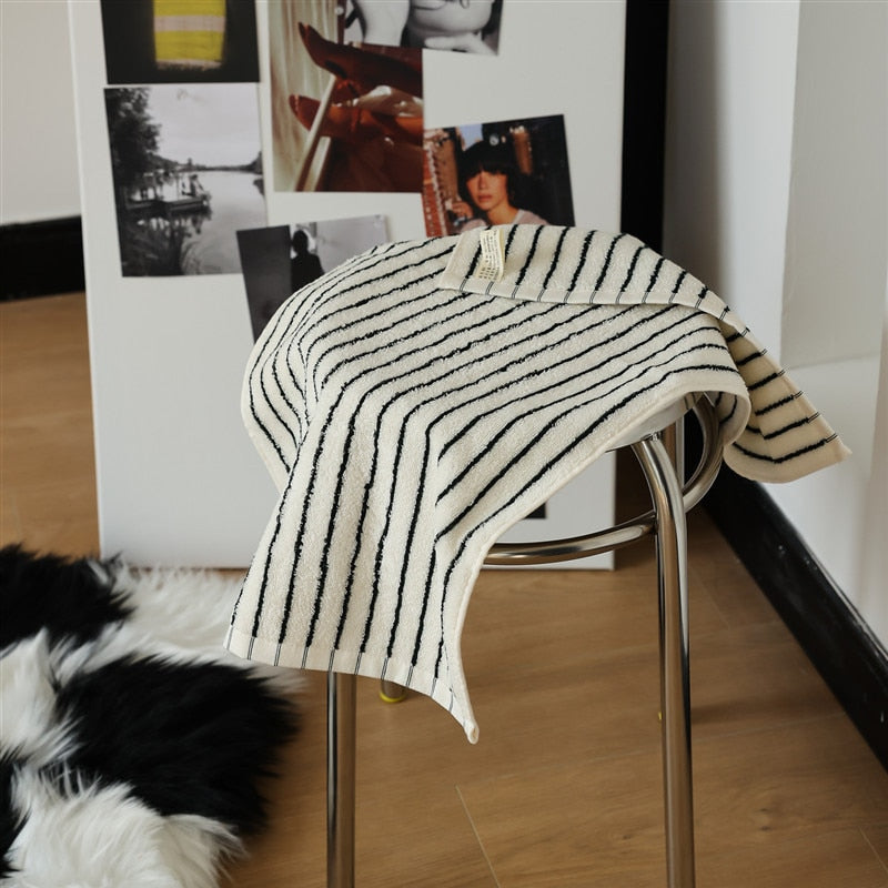 Stripe Cotton Towel | Skanto