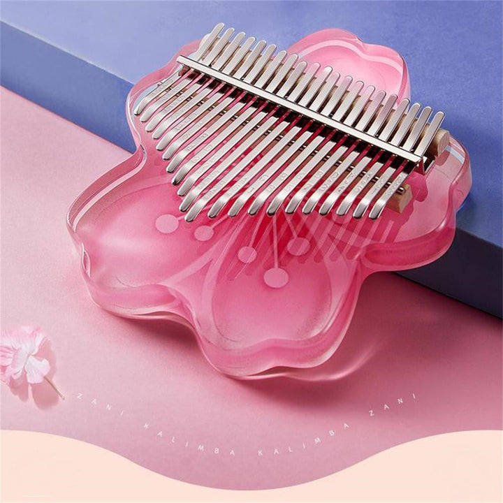Skanto | Cherry Blossom Kalimba Akryl Tommel Piano