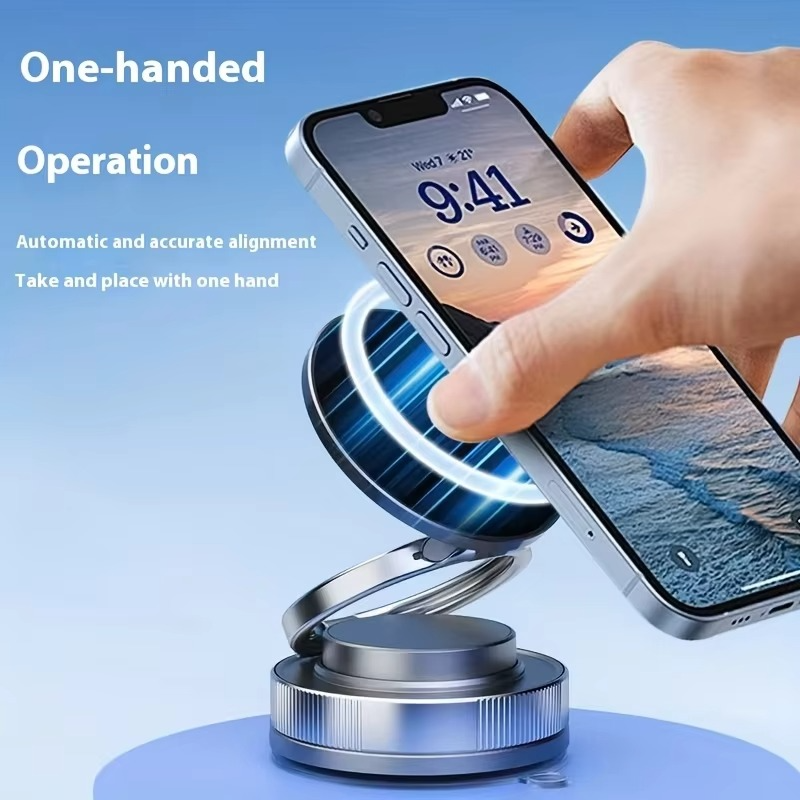 Skanto | Sammenleggbar magnetisk telefonholder for iPhone og Android