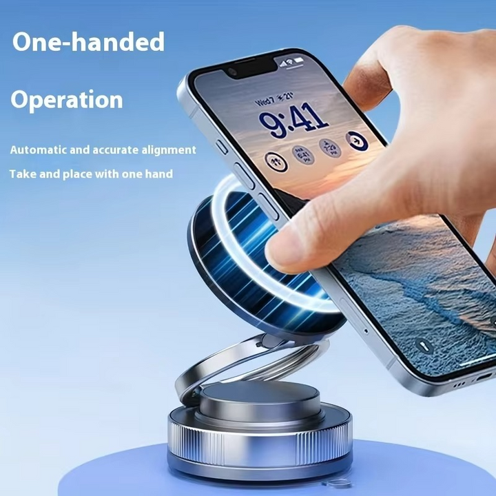 Skanto | Sammenleggbar magnetisk telefonholder for iPhone og Android