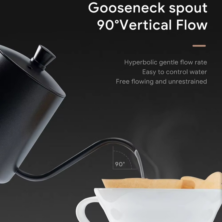 Hochwertiger Edelstahl-Kaffeefilterkessel für die Heimbrühkaffeeherstellung
