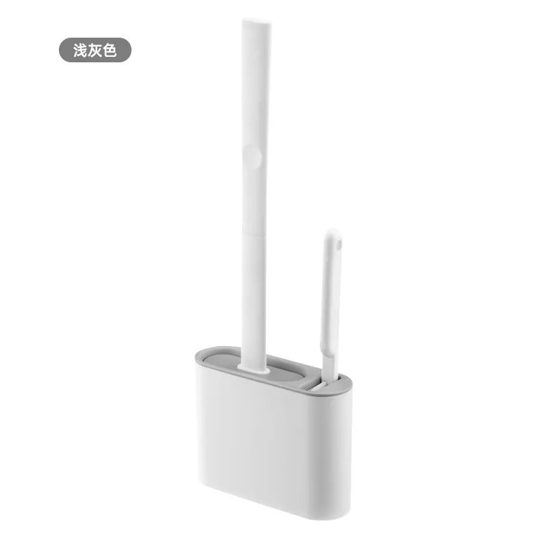 Silicon toalettbørste med veggholder | Skanto