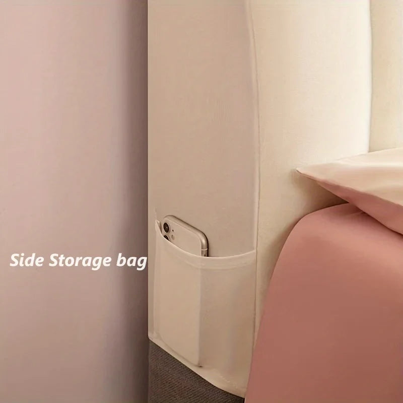 Skanto | Plush Quiltet Seng Hodegavl Beskytter