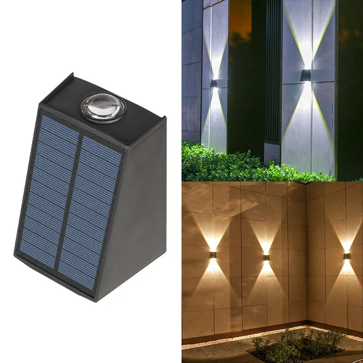 Solar LED Vegglys Skanto