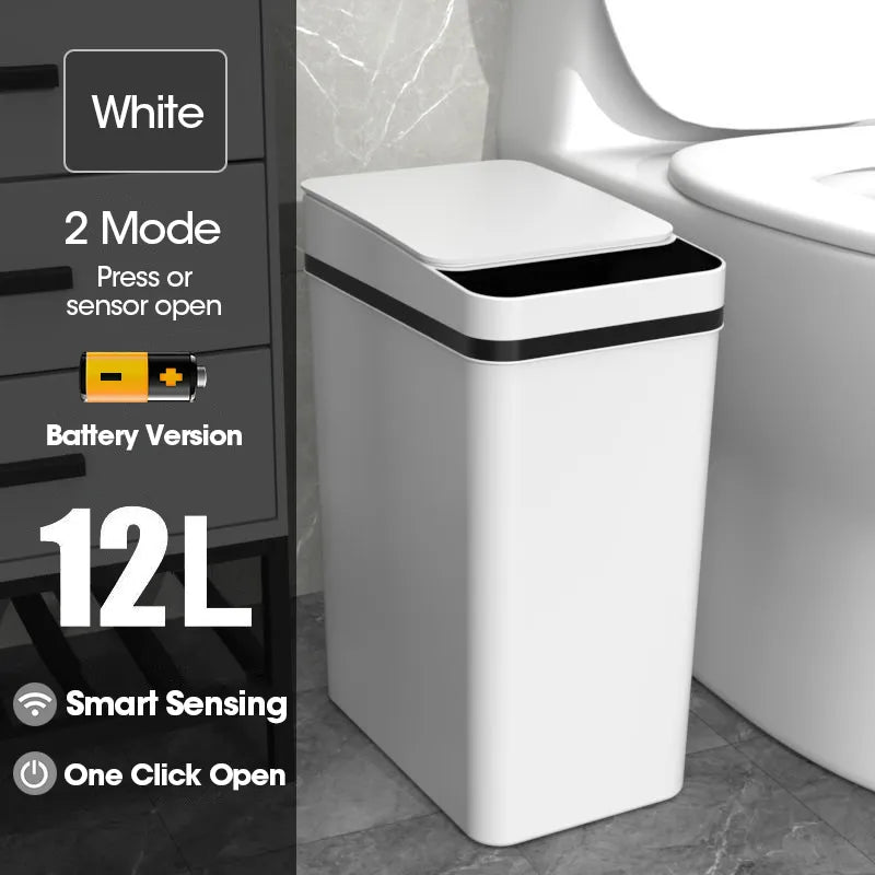 Vanntett Smart Wave Sensor Automatisk søppelbøtte | Skanto
