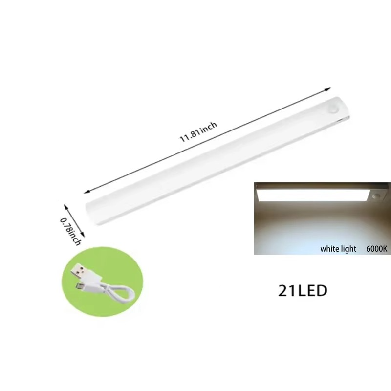 Skanto | Smart Sensor LED Nattlys - Bevegelsesaktivert, Lysdempbar & Oppladbar