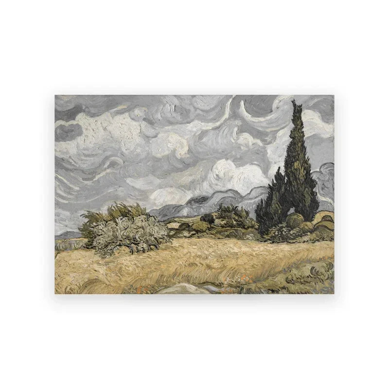 Classic Vintage Summer Landscape Fine Art Canvas Prints Gallery Wall Art Pictures for Living Room Dining Room Bedroom Art Decor | Skanto