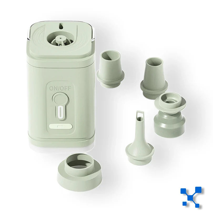 Mini Air Pump USB-C med 5 dysene – 200 L/min | Skanto