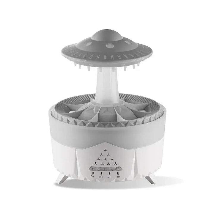 Skanto | UFO Luftfukter | Ultralyd Aromaterapi Diffuser med Fjernkontroll - Grosven