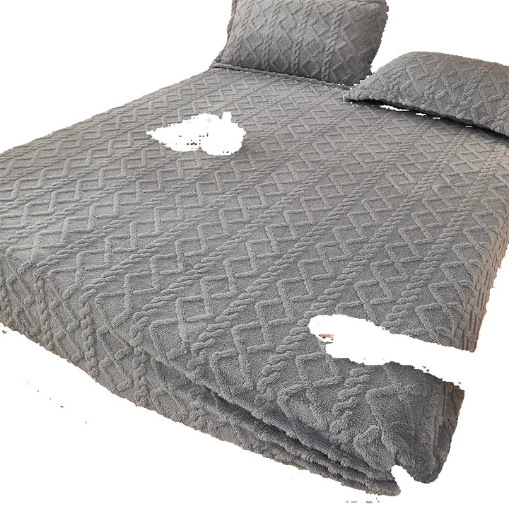 Skanto | Tykk Tev Vinter Flanell og Plush Quilt
