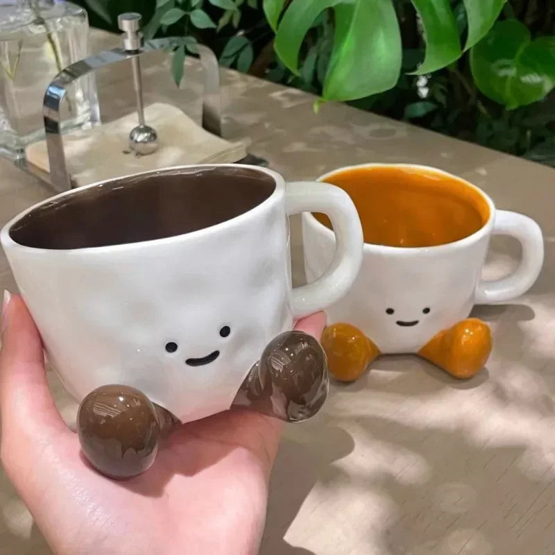 Skanto | Happy Cute Face Keramikkopp