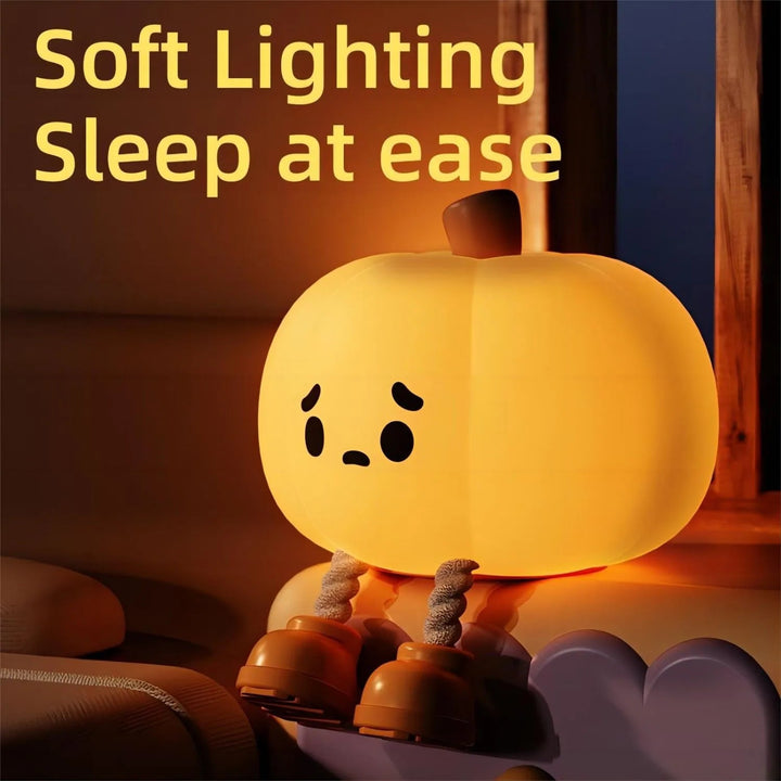 Skanto | Sad Pumpkin Touch Sensor Lampe Dekor
