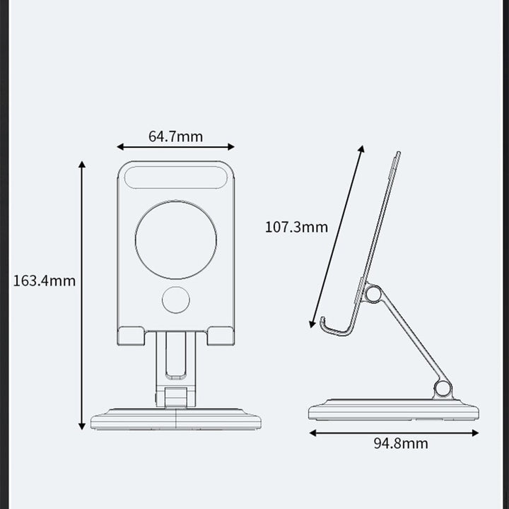 Skanto | 360 Rotere Tre Foldbar Universal Telefonholder