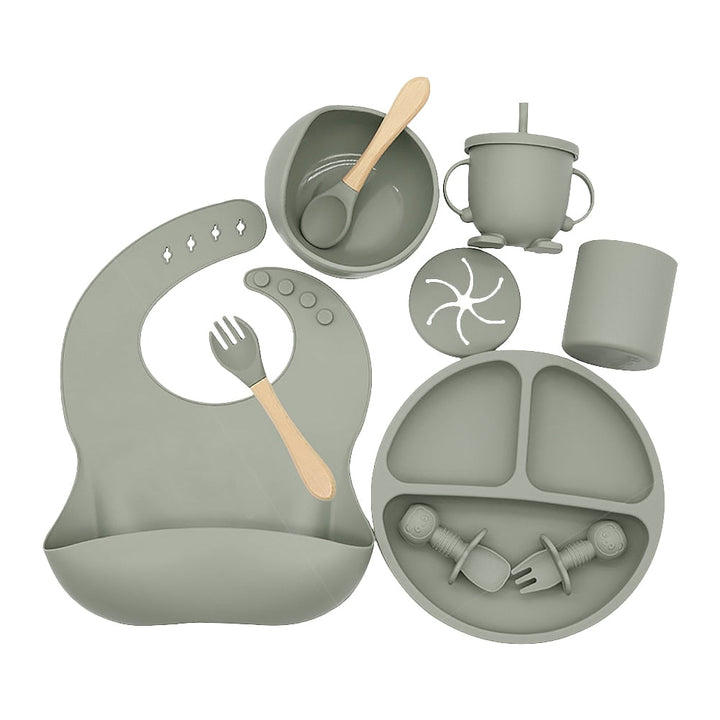 Silicone Baby Feeding Tableware Set | Skanto