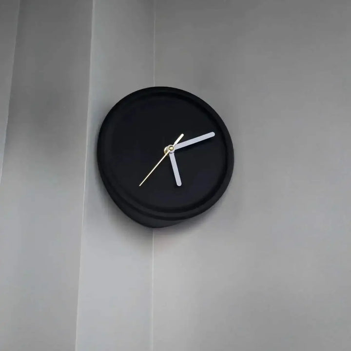 SilentCorner Klokke - Stilig Stille Veggklokke uten Boring Skanto