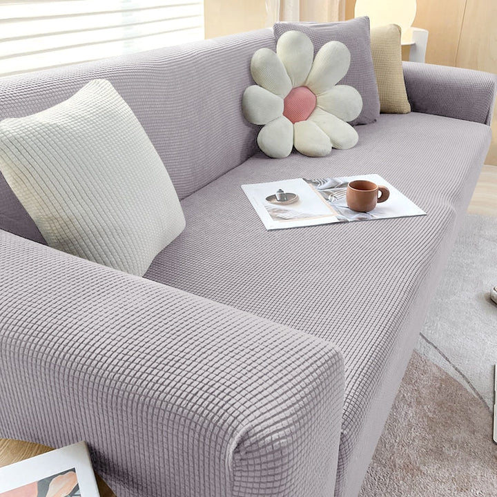 Skanto | FlexiCover Elastisk Sofatrekk – Beskyttelsestrekk for Hjørnesofaer og Standard Sofaer