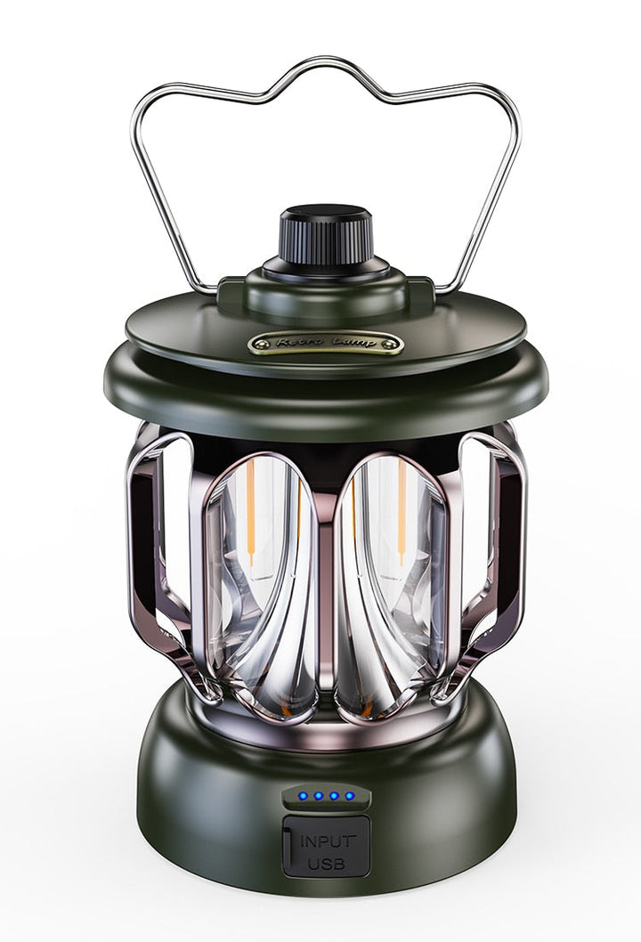 Retro Power Bank Camping LED Lampe | Skanto