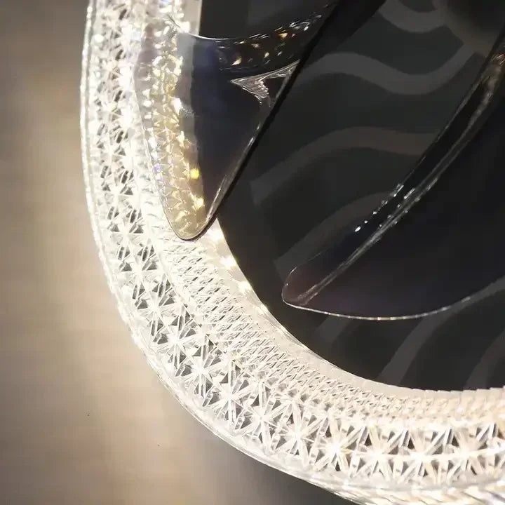 3i1 Fjernkontroll Støyfri Støy Elegant Vifte Lampe | Skanto