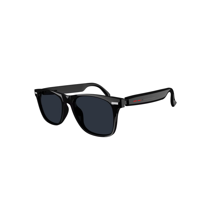 Intelligent Audio-Sonnenbrille med Touch-Steuerung, KI-Sprachassistent og UV-Schutz