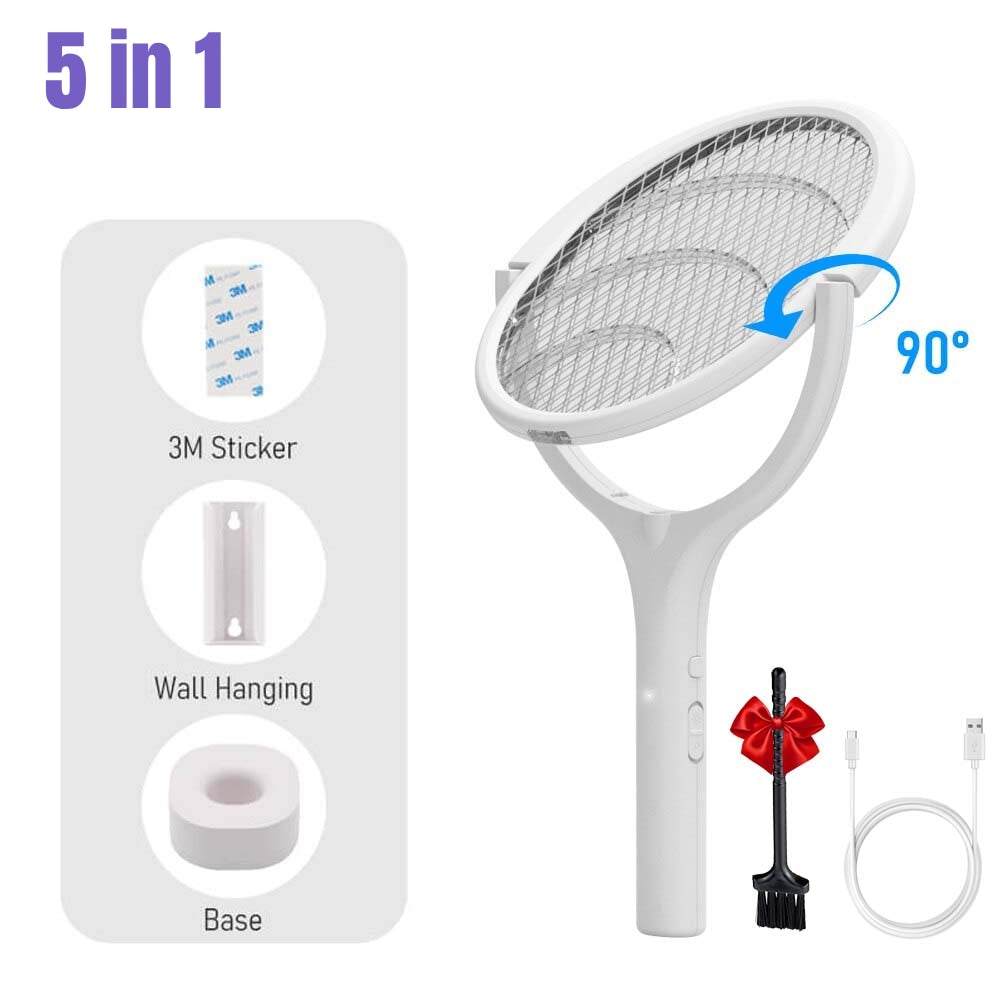 6in1 Roterbar Elektrisk Myggfanger | Skanto