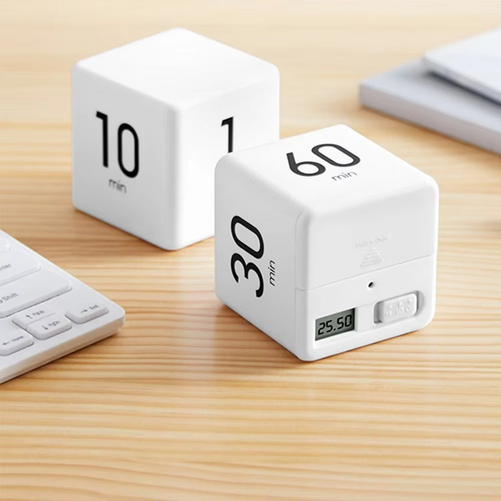 Skanto | Hexagon Magnetisk Visuell Flip Timer - Stille, Smart, og Effektiv