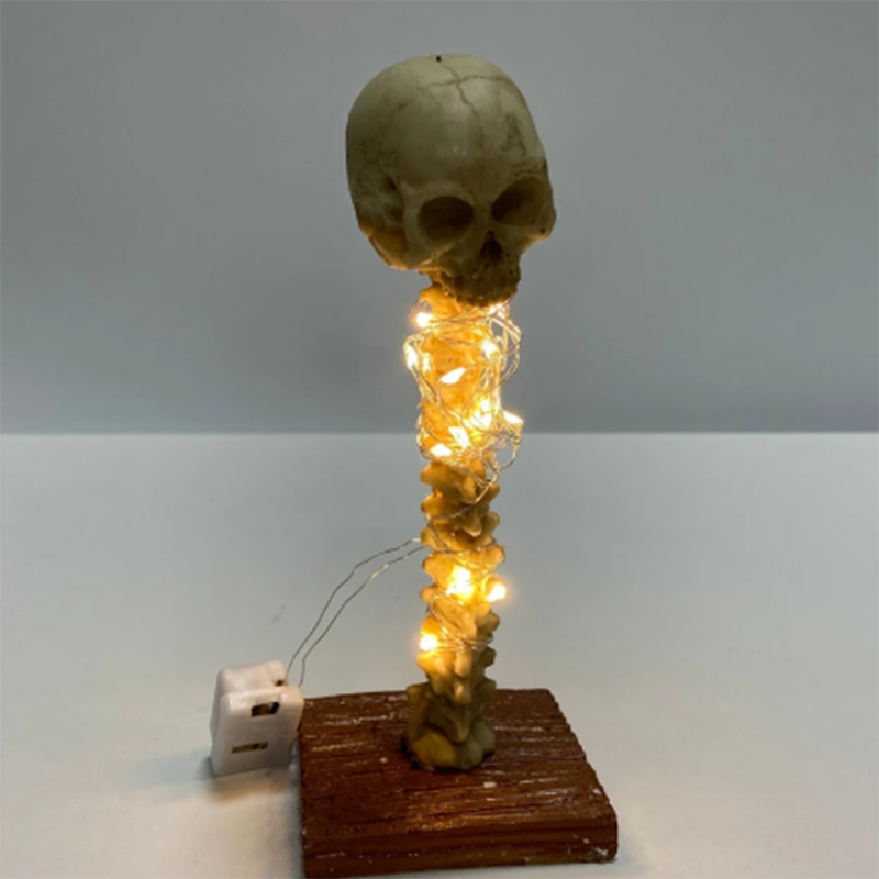 Skanto | Skeleton Skull Bordlampe