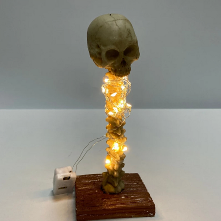 Skanto | Skeleton Skull Bordlampe