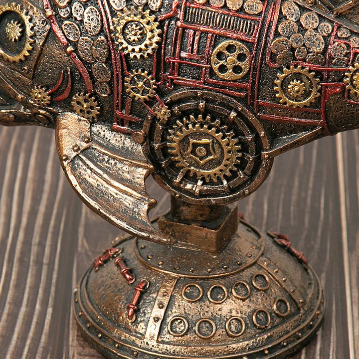 Skanto | Steampunk Mekanisk Blackfish Figurine