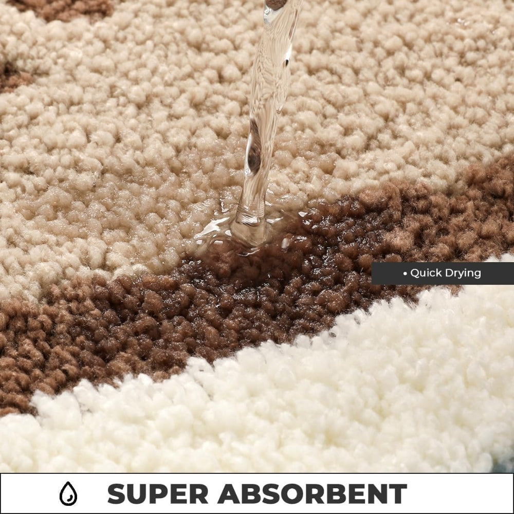 Skanto | Seaside Footprint Pattern Badmatte