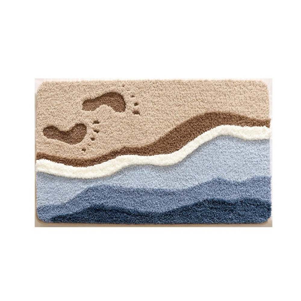 Skanto | Seaside Footprint Pattern Badmatte