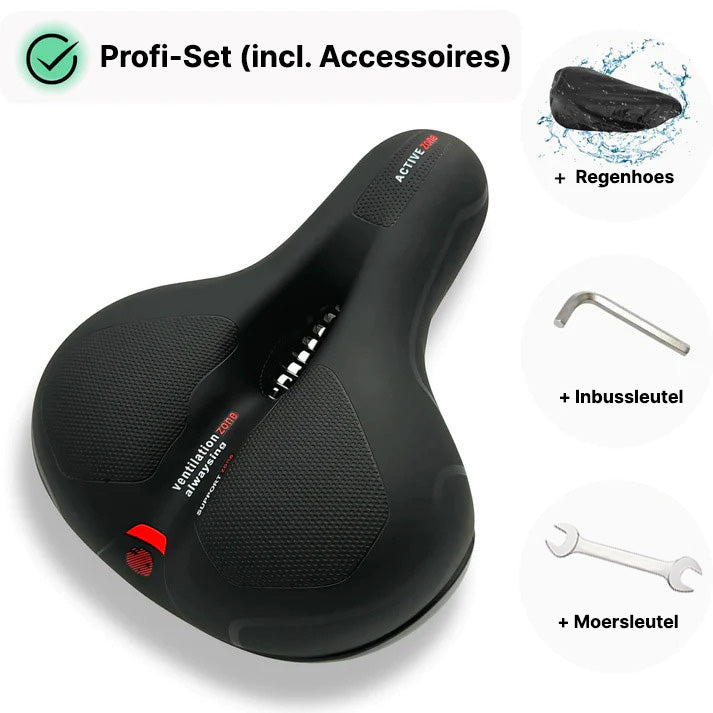 Skanto | Sykkel Comfort Pro - Ergonomisk Sykkelsete for Smertefri Kjøresopplevelse