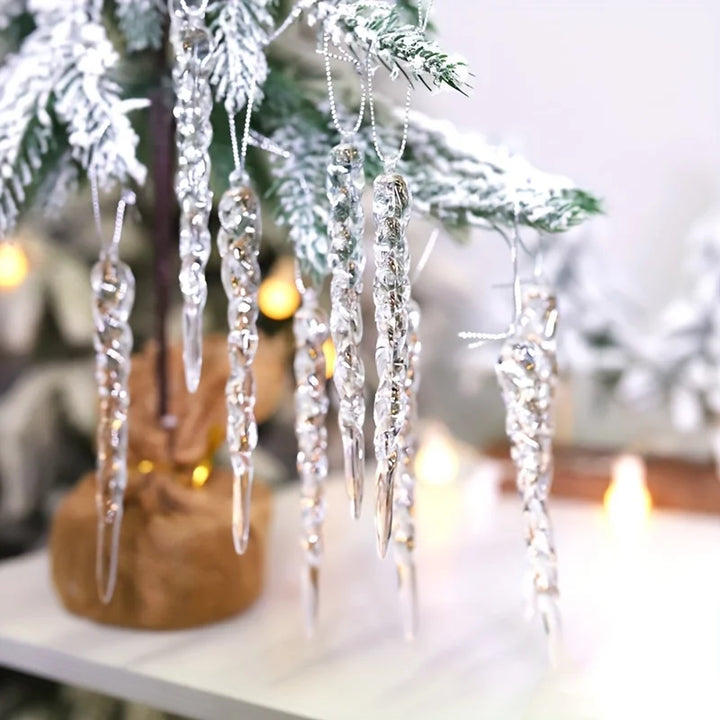 Skanto | WinterGlans | Premium Krystallklare Juledekorasjoner Sett