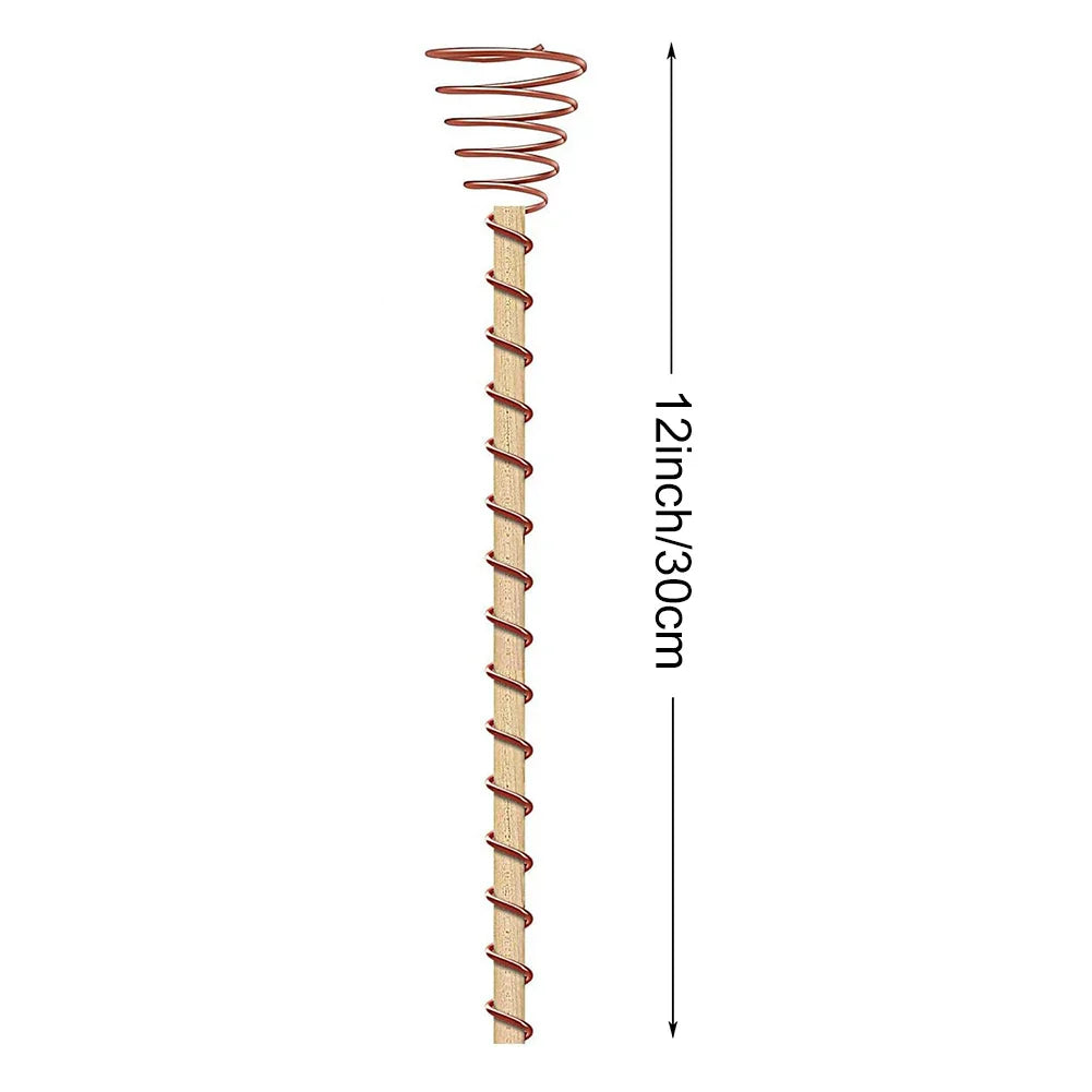 Norvo | VerdoraFlux Elektrokultur Planteantenner | Kobbervekststenger for Hage- og Potteplanter | Fremme Plantevekst Uten Gjødsel